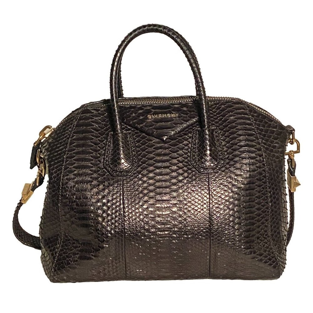 Rare Python Leather Givenchy Antigona Medium - Picture 14 of 15